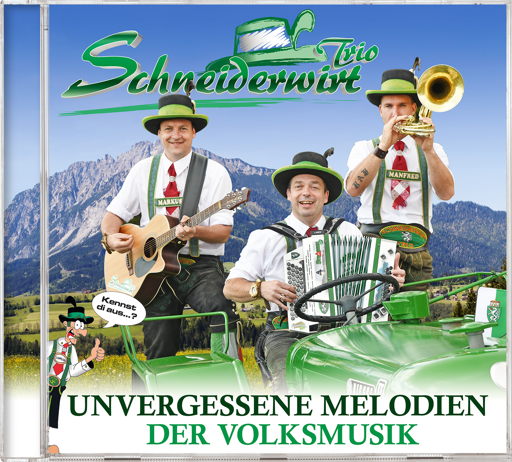 Schneiderwirt Trio - Unvergessene Melodien der Volksmusik V2